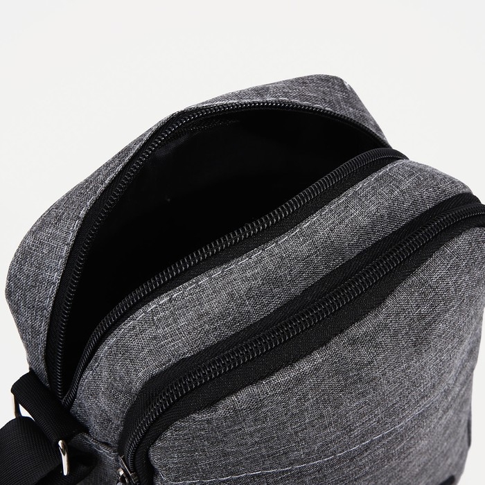 Сумка мужская, цвет серый Сумка мужская, цвет серый