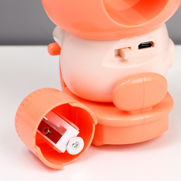 Ночник Ночник "Зайчик" LED 2Вт USB АКБ розовый 7,5х9,5х32 см RISALUX