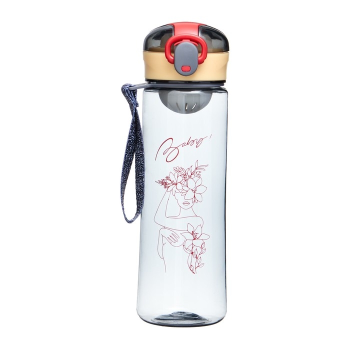 Бутылка для воды, 500 мл, Baby, с поильником Бутылка для воды, 500 мл, Baby, с поильником