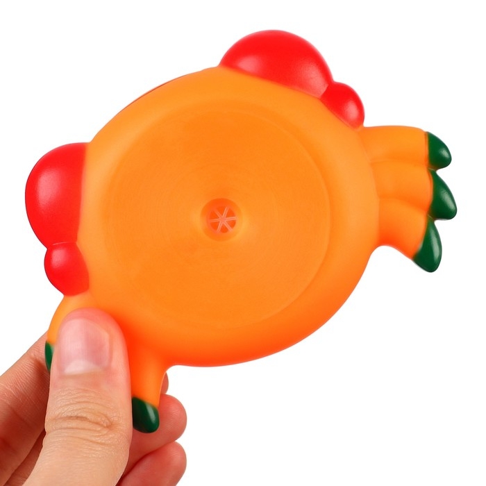 Набор резиновых игрушек для ванны «Море», с пищалкой, 6 шт, Крошка Я