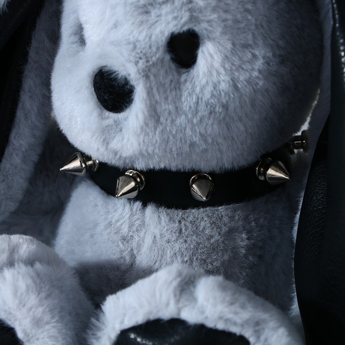 Мягкая игрушка зайка  Мягкая игрушка зайка "Li Рокер", заяц