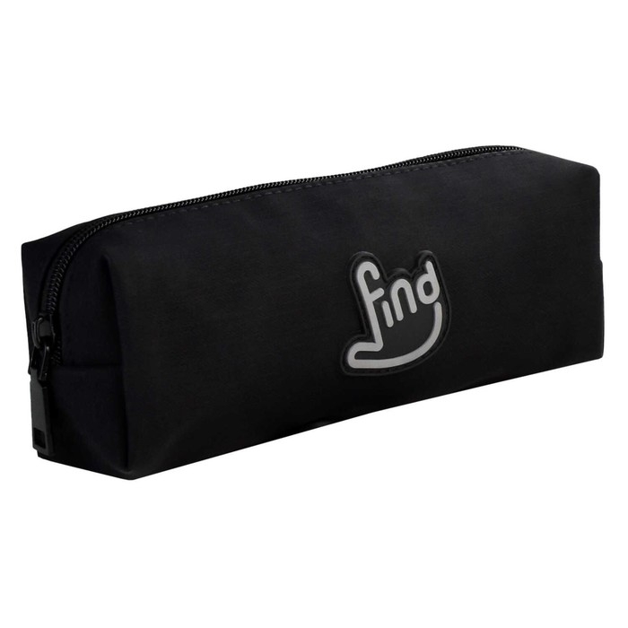 Пенал мягкий, 1 отделение, 65 х 195 х 50 мм, объёмный, искусственная кожа, нашивка, Феникс  Пенал мягкий, 1 отделение, 65 х 195 х 50 мм, объёмный, искусственная кожа, нашивка, Феникс "Заяви о себе" 61354