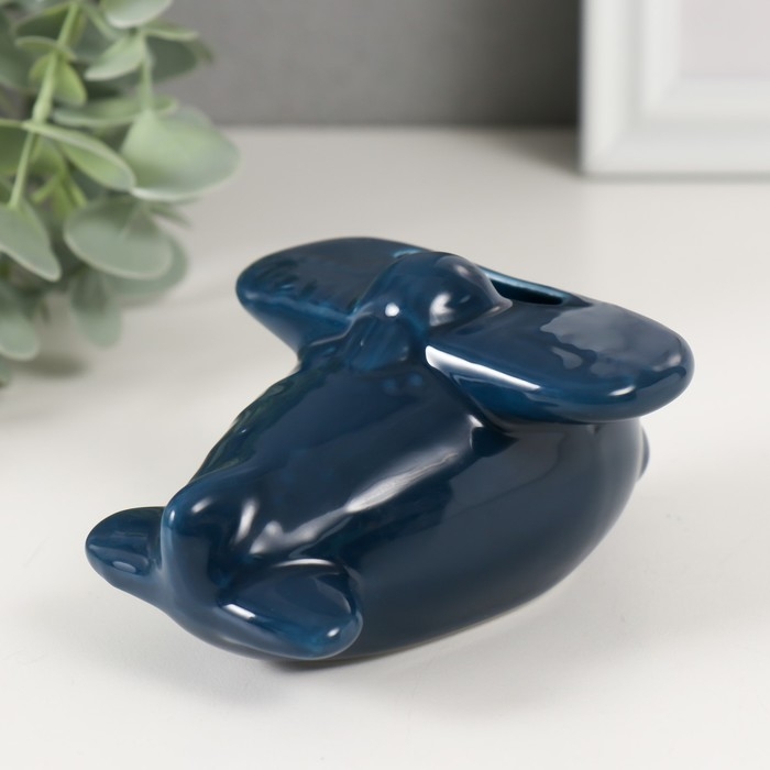 Копилка керамика  Копилка керамика "Маленький самолёт" 10,5х9х5,5 см