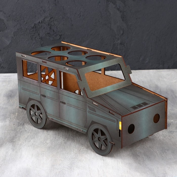 Органайзер для бутылок  Органайзер для бутылок "Для друзей", машина, 33 х 17 см