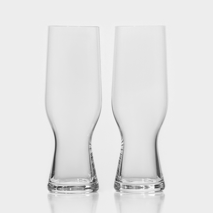 Набор стеклянных стаканов для пива BEERCRAFT, 550 мл, 2 шт Набор стеклянных стаканов для пива BEERCRAFT, 550 мл, 2 шт