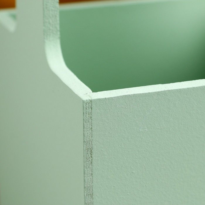 Кашпо - ящик деревянный 13,5х13,5х30 см Оливковый Кашпо - ящик деревянный 13,5х13,5х30 см Оливковый