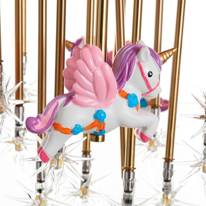 Люстра Люстра "Карусель" 13хG9 40Вт розовый 50х50х30 см BayerLux