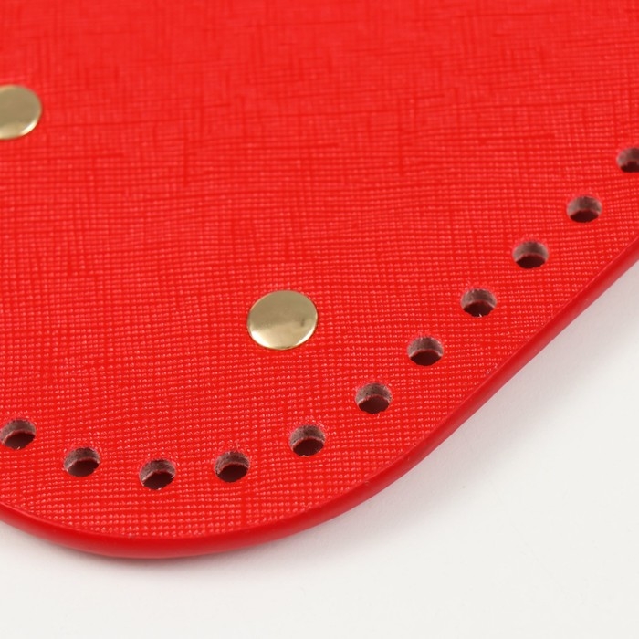 Основа для вязаных изделий кожзам Основа для вязаных изделий кожзам "Вытянутая" МИКС 10х22 см