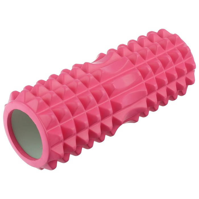 Ролик массажный Sangh, 33х13 см, цвет розовый Ролик массажный Sangh, 33х13 см, цвет розовый
