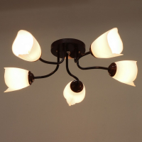 Люстра 1341003/5WT E27 15Вт коричневый BayerLux