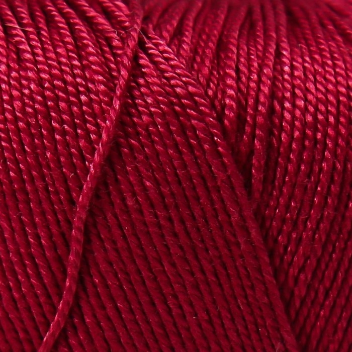 Пряжа Пряжа "Успешная" 100%мерсеризованный хлопок 220м/50гр (07-Бордо)