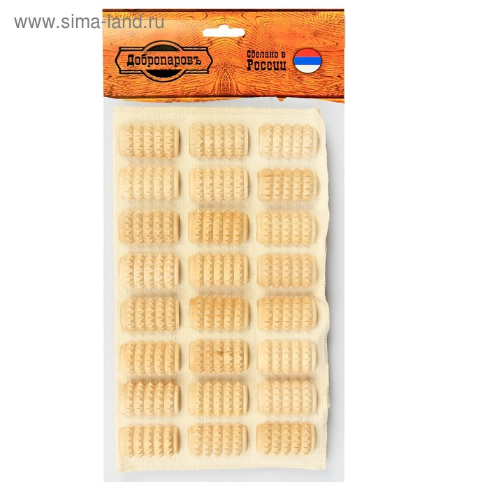 Массажер банный Массажер банный "Добропаровъ" массажный, 33.5х28.5см