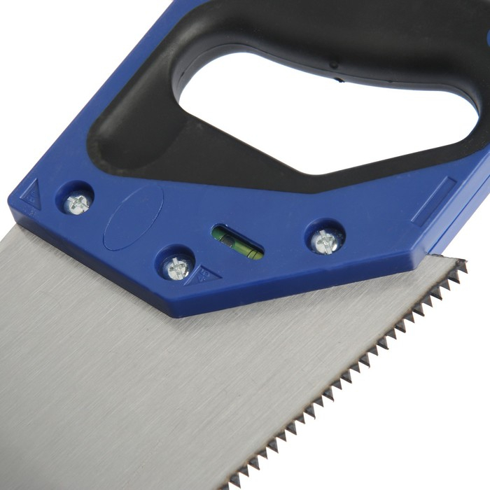 Ножовка по дереву ТУНДРА, 2К рукоятка, 2D заточка, каленый зуб, 7-8 TPI, 500 мм Ножовка по дереву ТУНДРА, 2К рукоятка, 2D заточка, каленый зуб, 7-8 TPI, 500 мм