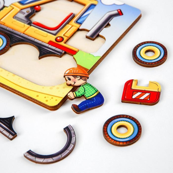 Пазл «Экскаватор» Пазл «Экскаватор»