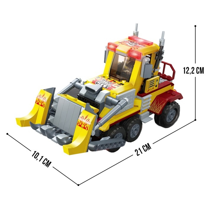 Конструктор «Спецназ. Дорожная ярость», 358 деталей Конструктор «Спецназ. Дорожная ярость», 358 деталей