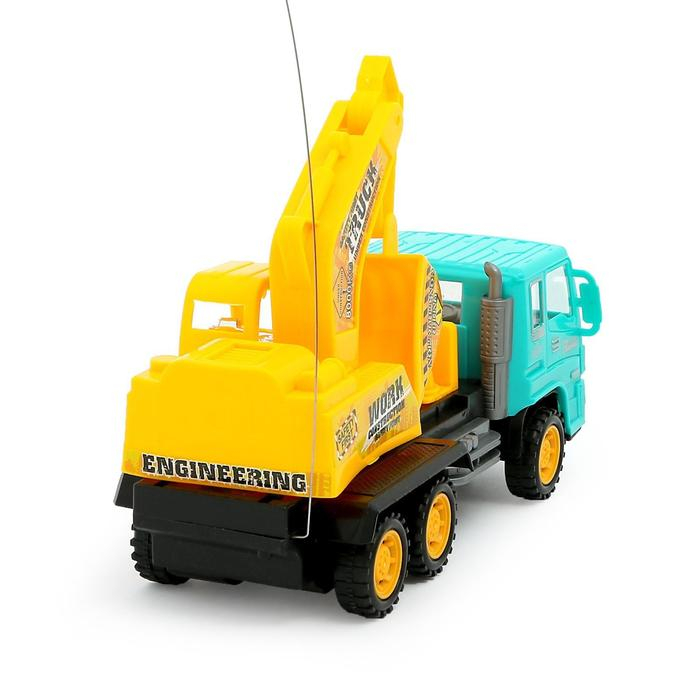 Грузовик радиоуправляемый «Экскаватор», работает от батареек Грузовик радиоуправляемый «Экскаватор», работает от батареек