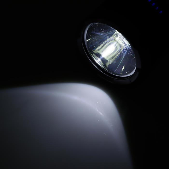 Фонарь ручной аккумуляторный, 3 Вт+3 Вт, 1200 мАч, COB, индикатор заряда Фонарь ручной аккумуляторный, 3 Вт+3 Вт, 1200 мАч, COB, индикатор заряда