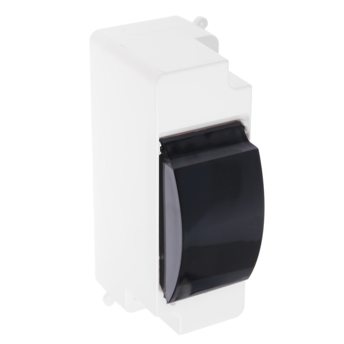 Щит Luazon Lighting ЩРН-П-2, на 2 модуля, IP30, с крышкой, навесной, пластик, цвет белый Щит Luazon Lighting ЩРН-П-2, на 2 модуля, IP30, с крышкой, навесной, пластик, цвет белый