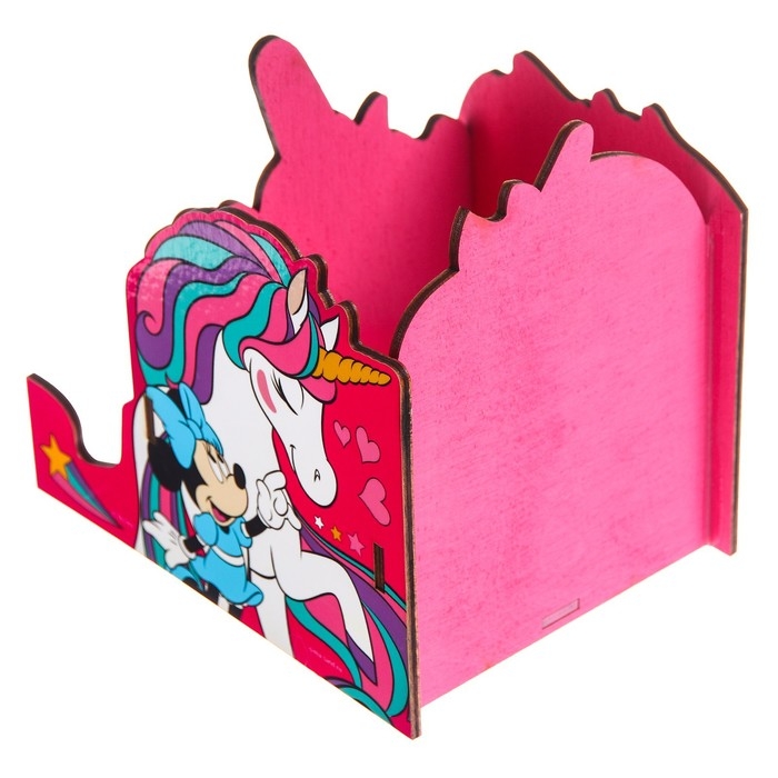 Органайзер для канцелярии, 12х15х16 см, Минни Маус и Единорог Органайзер для канцелярии, 12х15х16 см, Минни Маус и Единорог