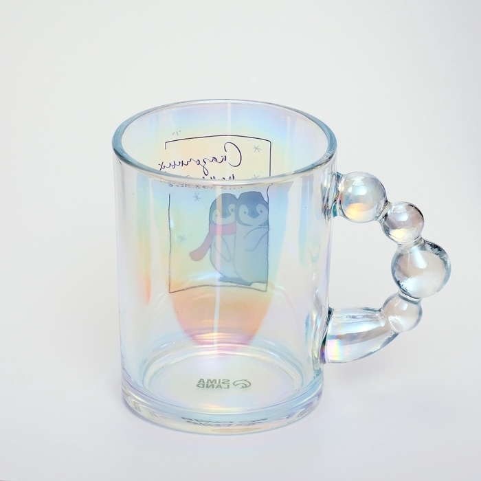 Новый год. Кружка стеклянная «Сказочных моментов», 350 мл Новый год. Кружка стеклянная «Сказочных моментов», 350 мл