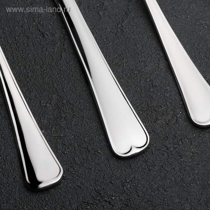 Набор столовых приборов &laquo;Мондиал&raquo;, 24 предмета, толщина 2,5 мм, декоративная коробка