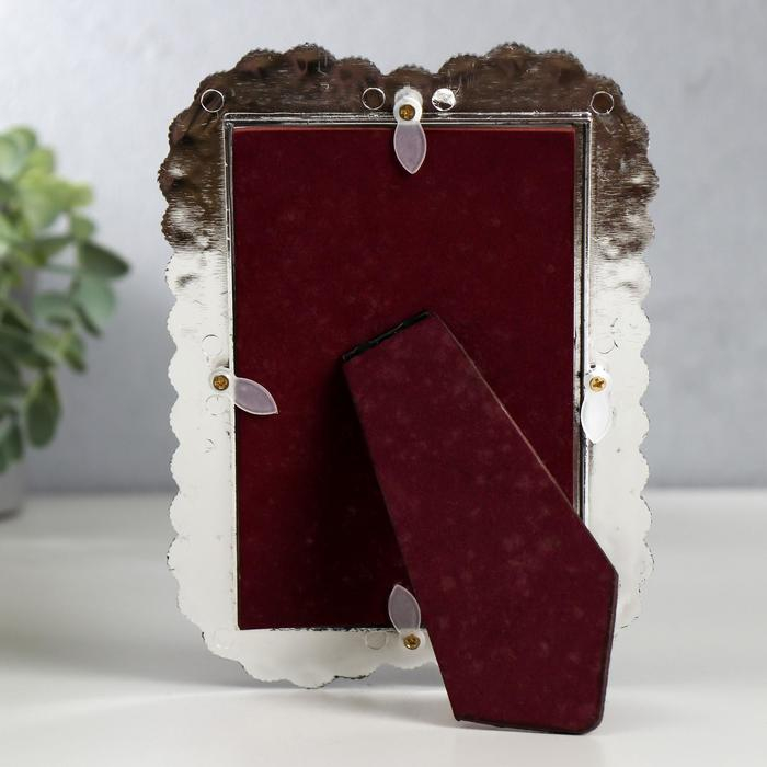 Фоторамка 10х15 см Фоторамка 10х15 см "Веера" с белым 18,8х13,5 см