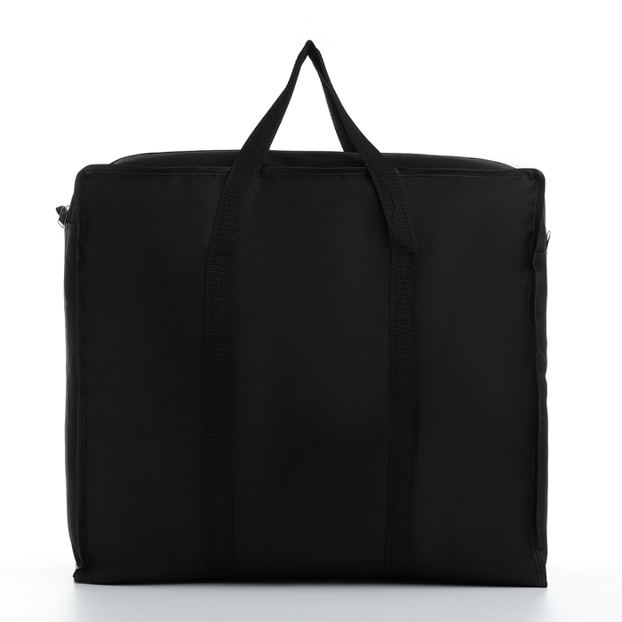 Сумка хозяйственная на молнии, цвет чёрный Сумка хозяйственная на молнии, цвет чёрный