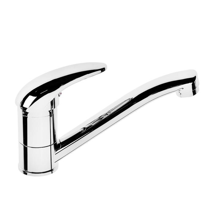 Смеситель для кухни Onix А-1104, однорычажный, короткий излив, хром Смеситель для кухни Onix А-1104, однорычажный, короткий излив, хром