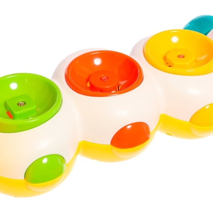 Музыкальная каталка на веревке «Гусеница», световые и звуковые эффекты Музыкальная каталка на веревке «Гусеница», световые и звуковые эффекты