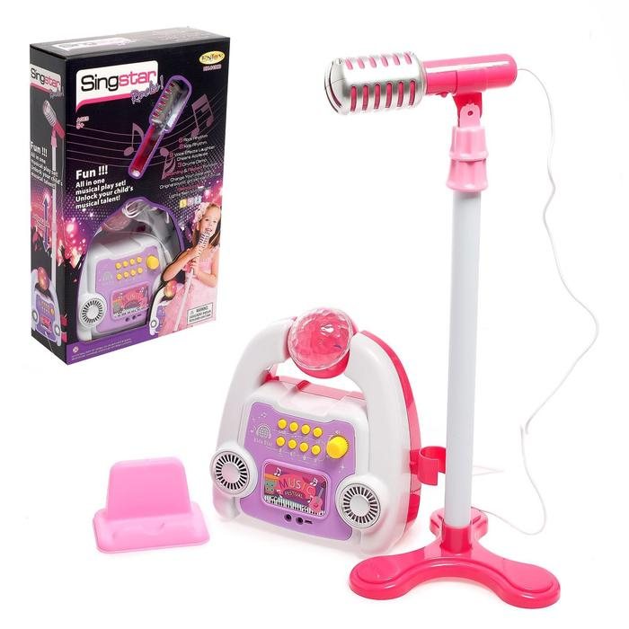 Микрофон на стойке «Суперстар», МИКС Микрофон на стойке «Суперстар», МИКС