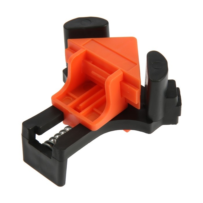 Мини угловая струбцина ЛОМ, зажим до 25 мм, 1 шт. Мини угловая струбцина ЛОМ, зажим до 25 мм, 1 шт.