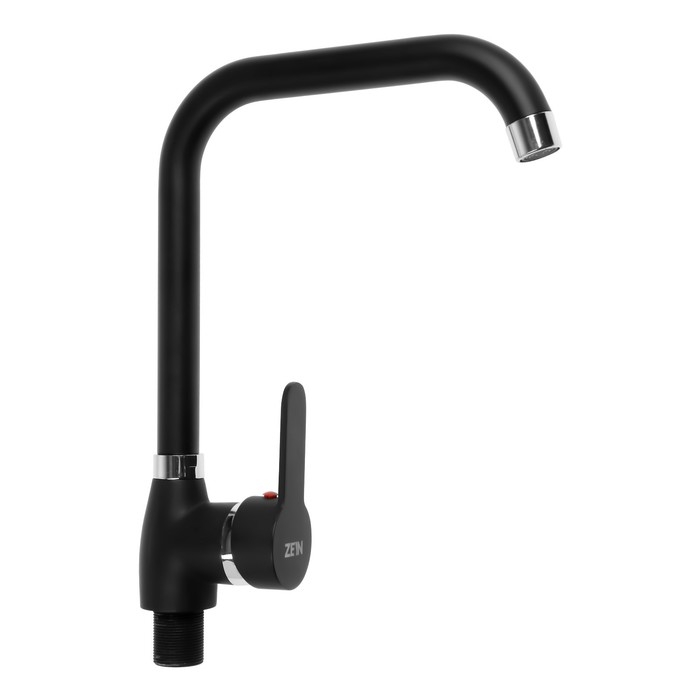 Смеситель для кухни ZEIN Z2228, однорычажный, высокий излив, картридж керамика 40 мм Смеситель для кухни ZEIN Z2228, однорычажный, высокий излив, картридж керамика 40 мм