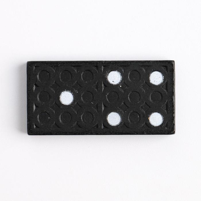 Домино Домино "Командирское", 28 шт, 15 х 5 х 3 см, костяшка 4 х 2 см