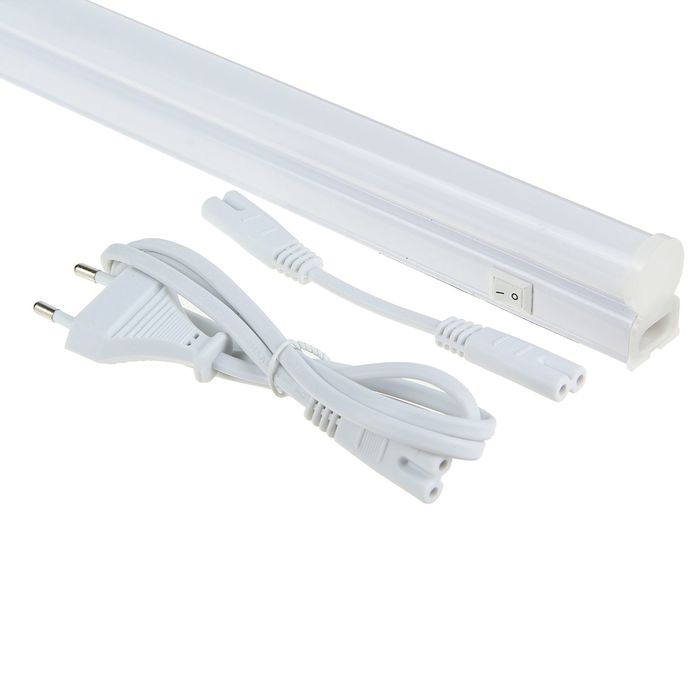 Светильник светодиодный IN HOME СПБ-T5, 7 Вт, 230 В, 4000 К, 630 Лм, IP40, 600 мм Светильник светодиодный IN HOME СПБ-T5, 7 Вт, 230 В, 4000 К, 630 Лм, IP40, 600 мм