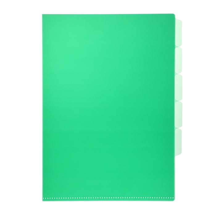 Папка-уголок А4, 180 мкм, Calligrata, 5 отделений, полупрозрачная, МИКС Папка-уголок А4, 180 мкм, Calligrata, 5 отделений, полупрозрачная, МИКС