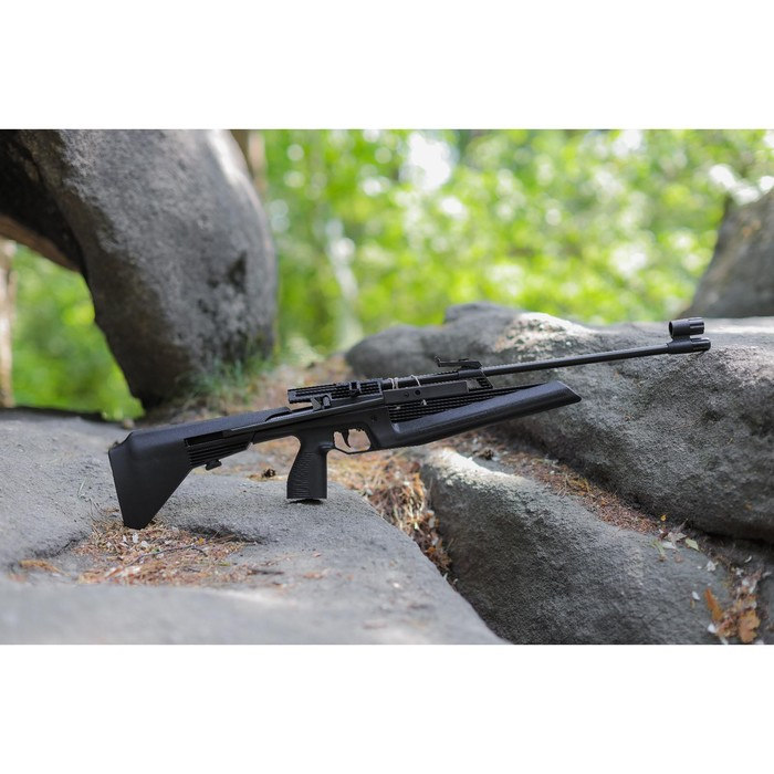 Винтовка пневматическая  Винтовка пневматическая "МР-61С" кал. 4.5 мм, 3 Дж, ложе - пластик, до 110 м/с