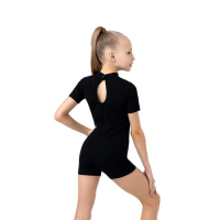 Купальник для гимнастики и танцев Grace Dance, р. 30, цвет чёрный