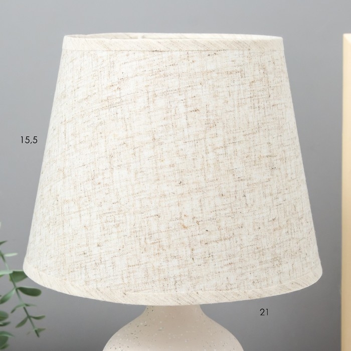 Настольная лампа 16542/1 E14 40Вт бело-золотой 20х20х32 см Настольная лампа 16542/1 E14 40Вт бело-золотой 20х20х32 см