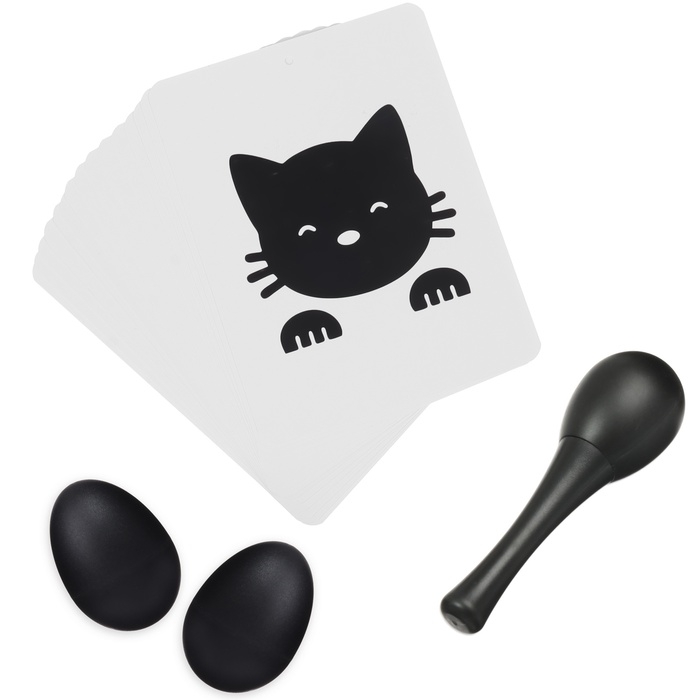 Развивающий набор по методике Г. Домана: развивающие карточки и погремушки, Крошка Я Развивающий набор по методике Г. Домана: развивающие карточки и погремушки, Крошка Я