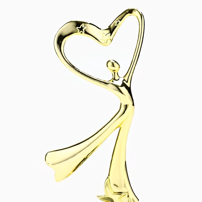 Кубок «Девушка в полете», наградная фигура, подставка камень, 18 х 8 х 5 см Кубок «Девушка в полете», наградная фигура, подставка камень, 18 х 8 х 5 см