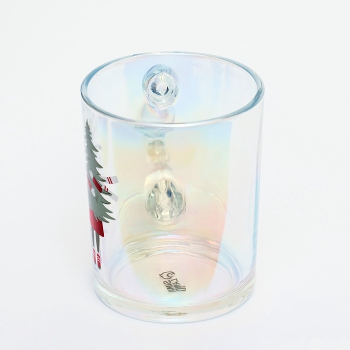 Новый год. Кружка стеклянная «Мечтать», 350 мл Новый год. Кружка стеклянная «Мечтать», 350 мл