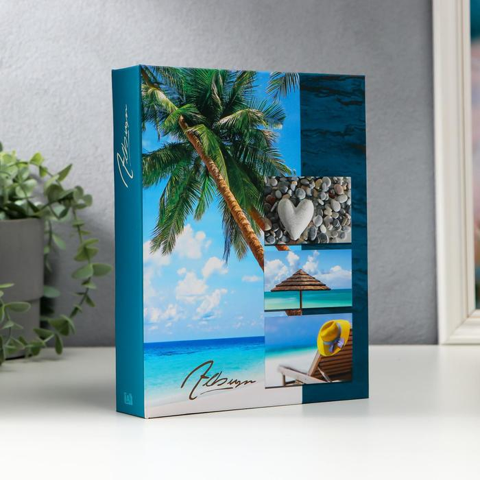 Фотоальбом Фотоальбом "Пляж" на 72 фото, 36 листов, 15х21 см