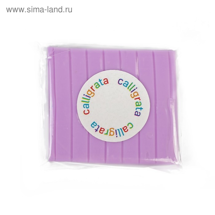 Полимерная глина Calligrata 50 г, сиреневая Полимерная глина Calligrata 50 г, сиреневая