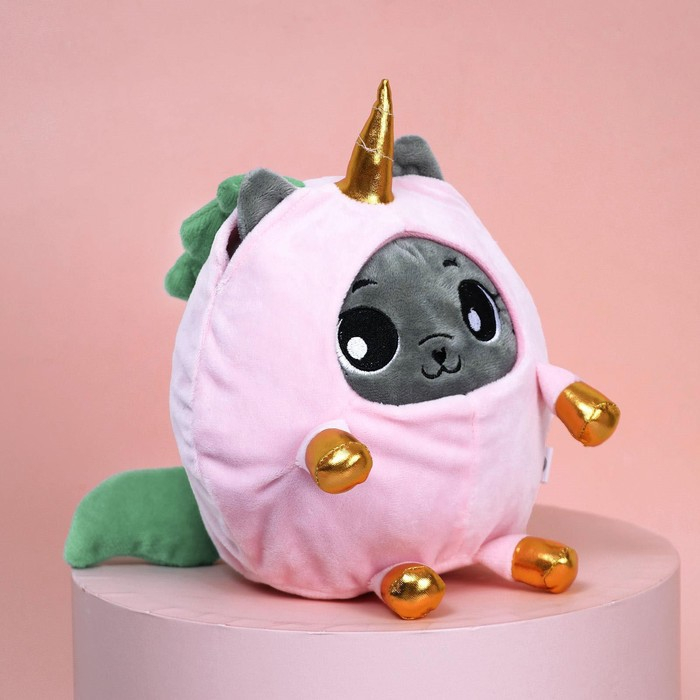 Мягкая игрушка «Котик в костюме единорожки», 20 см Мягкая игрушка «Котик в костюме единорожки», 20 см