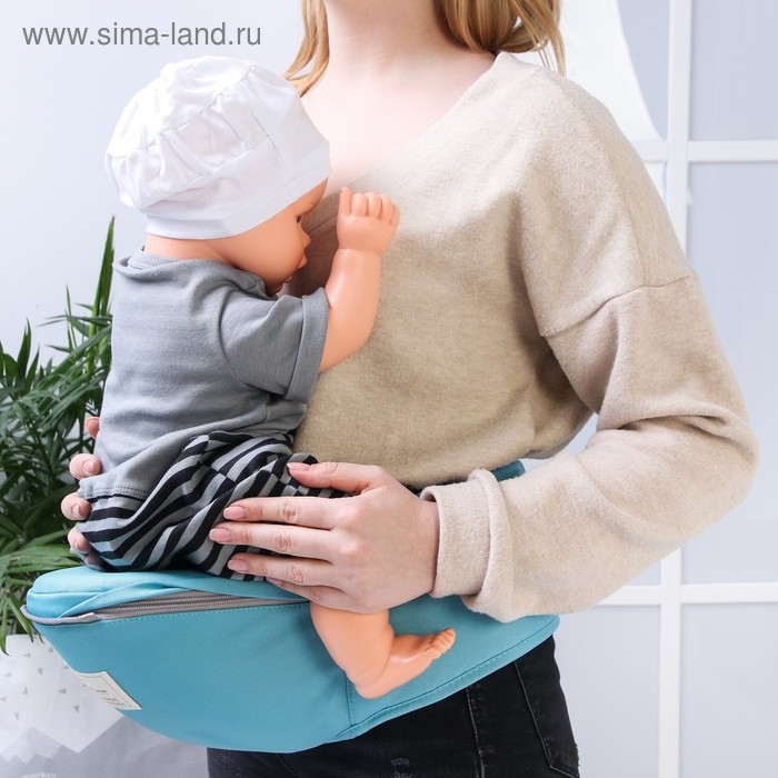 Рюкзак-кенгуру, хипсит для малыша «Абстракция», от 3 до 20 кг., цвет голубой Рюкзак-кенгуру, хипсит для малыша «Абстракция», от 3 до 20 кг., цвет голубой