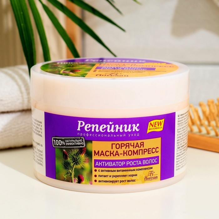 Горячая маска-компресс-активатор роста волос , 450 г Горячая маска-компресс-активатор роста волос , 450 г