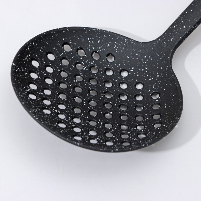 Шумовка Доляна «Мрамор», 33 см Шумовка Доляна «Мрамор», 33 см