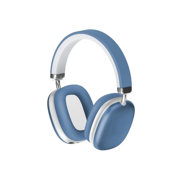 Наушники беспроводные RX-8, полноразмерные, микрофон, BT 5.3, AUX, 400 мАч, синие Наушники беспроводные RX-8, полноразмерные, микрофон, BT 5.3, AUX, 400 мАч, синие