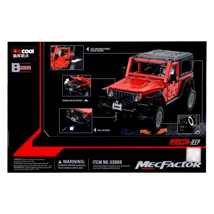 Конструктор техно «Внедорожник», 1287 деталей Конструктор техно «Внедорожник», 1287 деталей