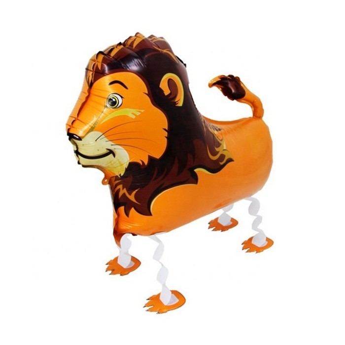 Шар фольгированный 25" &laquo;Лев&raquo;, на ножках